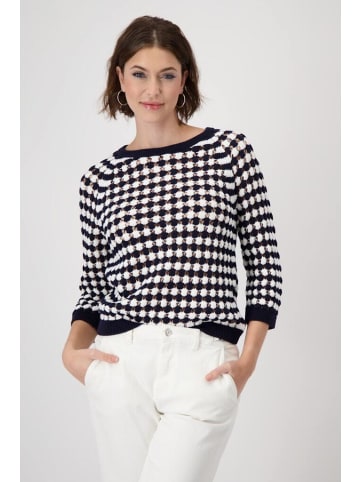 monari Pullover in deep ocean ringel