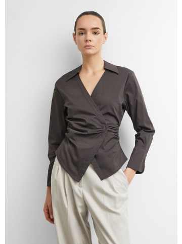 comma Bluse in 8940_dunkelbraun