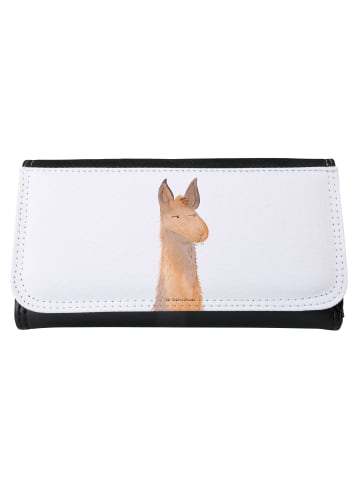 Mr. & Mrs. Panda Portemonnaie für Damen Lamakopf Genervt ohne Sp... in Weiß