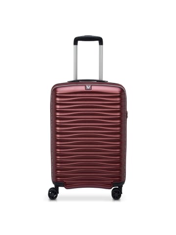 Roncato Wave 4 Rollen Kabinentrolley 45 cm in rosso scuro