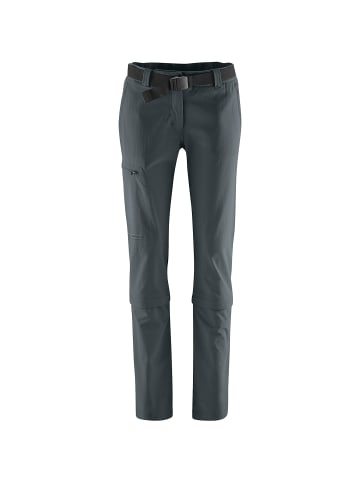 Maier Sports Zip-Hose Arolla in Dunkelgrau