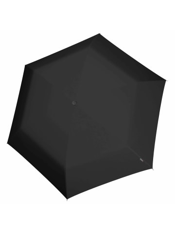 Knirps U.200 Ultra Light Duomatic - Taschenschirm Regenschirm in neon black