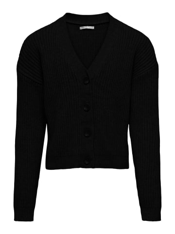 KIDS ONLY Strickjacke KOGMANDY LS SHORT BOXY CARDIGAN KNT in black
