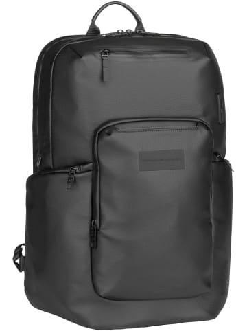 Porsche Design Rucksack / Backpack Urban Eco Leather Backpack M2 in Black