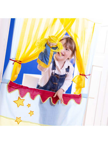 roba Kasperpuppen-Set 6-tlg. aus Stoff – für Puppentheater & Rollenspiele