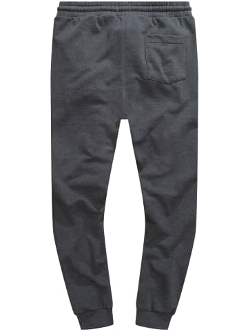 JP1880 Lange Sweathose in dunkelgrau melange