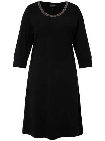 Ulla Popken Midikleid in schwarz