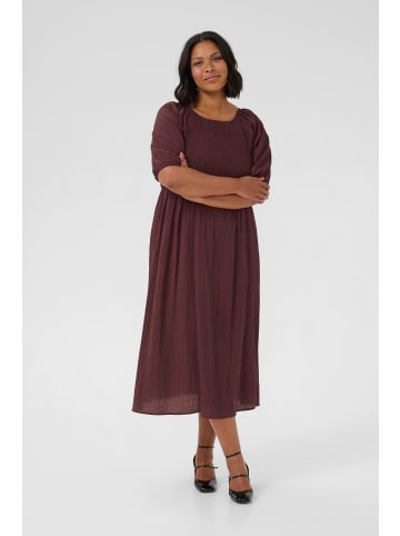 KAFFE curve Kleid KClisana Tight fit in Fudge