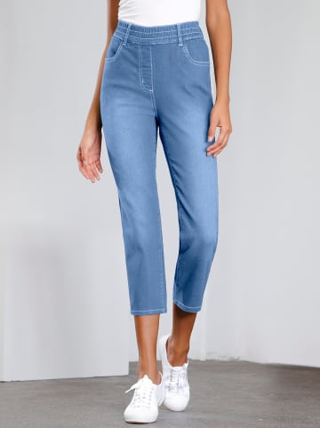 Sieh an! 7/8-Jeans in blue-bleached