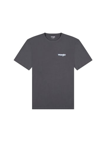 Wrangler T-Shirt Vintage in Faded Black