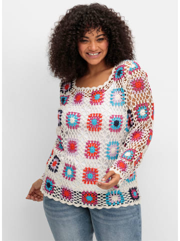 sheego by Joe Browns Strickpullover in offwhite