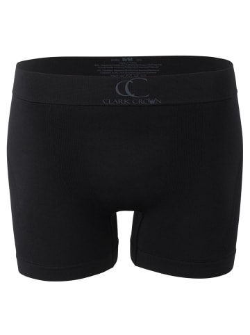 Clark Crown® Boxershorts-Pant 3er Pack Seamless in schwarz
