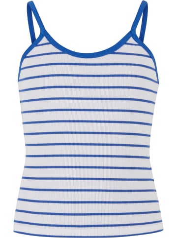 Urban Classics Tanks & Camis in white/royal