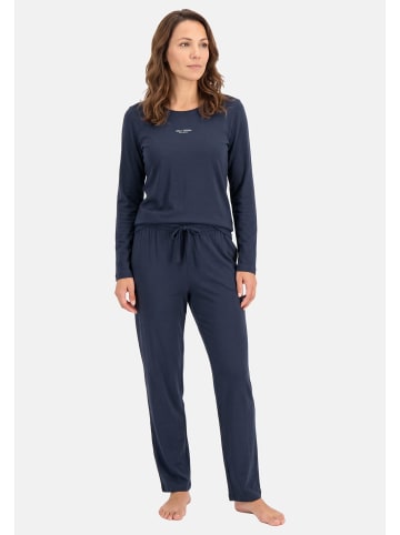 Marc O´Polo Bodywear Schlafanzug Cotton in Dunkelblau