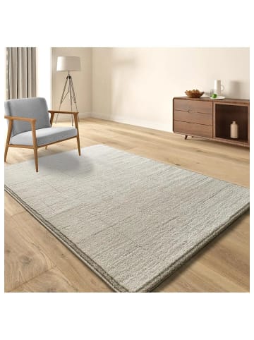 Atticgo Kurzflor-Teppich CANDELA in creme