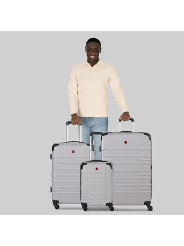 Wenger Amplar Evo 4 Rollen Kofferset 3-teilig mit Dehnfalte in cloud