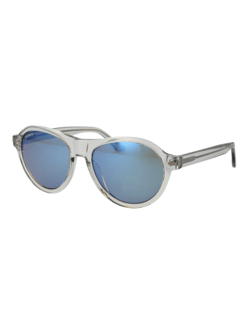 Serengeti Männer Sonnenbrille Rund Grau