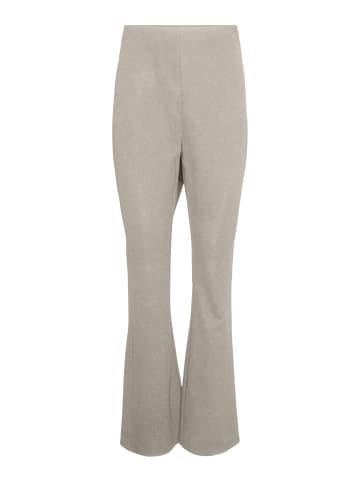 Vero Moda Lockere Stoffhose Stretch Flare Pants mit Schlag VMLIVA in Beige-2