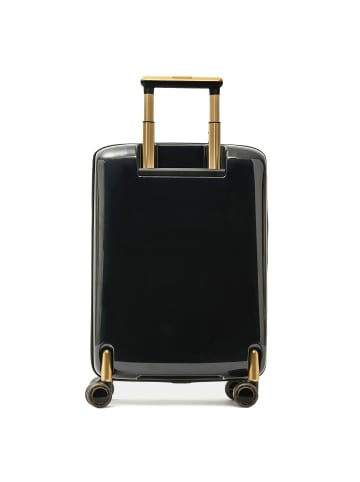 Mandarina Duck Sky Duck 4 Rollen Kabinentrolley 55 cm mit Dehnfalte in dark gloss