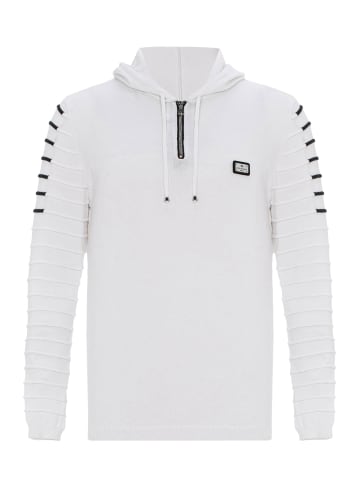 Cipo & Baxx Strickpullover in WHITE