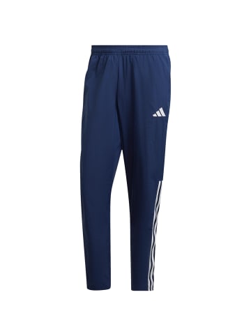 adidas Performance Trainingshose Tiro 23 in dunkelblau / weiß