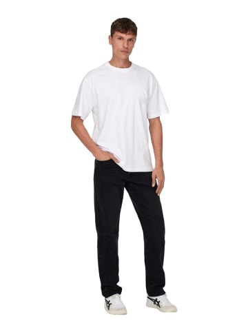 Only&Sons Jeans ONSEDGE LOOSE 6985 comfort/relaxed in Schwarz