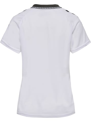 Hummel Hummel T-Shirt Hmlongrid Multisport Damen Atmungsaktiv Leichte Design Feuchtigkeitsabsorbierenden in WHITE/FORGED IRON