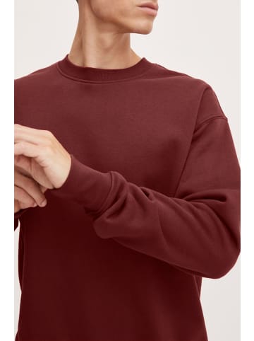 !SOLID Rundhalspullover SDLenz in Rot