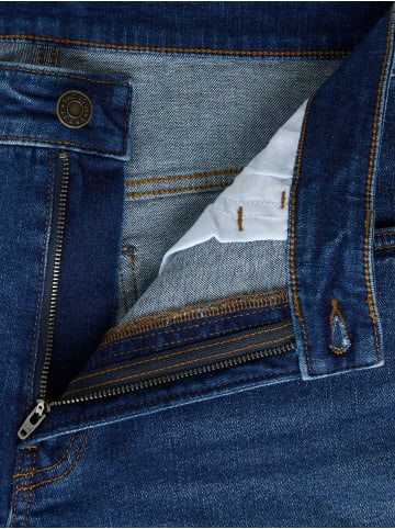 TWO SOON Jeansshorts in Dark Blue Denim