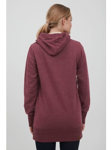 Oxmo Kapuzensweatshirt OXJenny in Rot