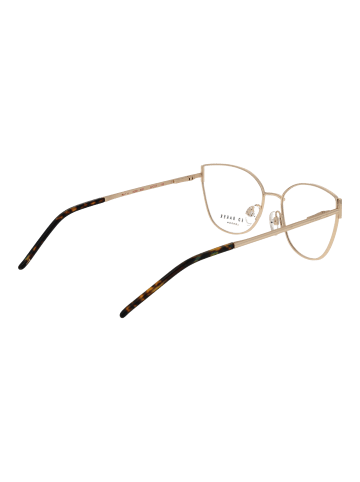 Ted Baker Damen Optische Fassungen Katzenauge Gold