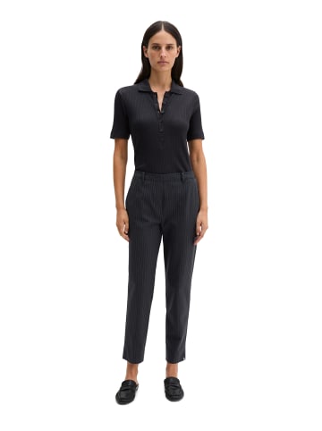 Marc O'Polo Nadelstreifen-Hose Model Malin slim in Dark Blue