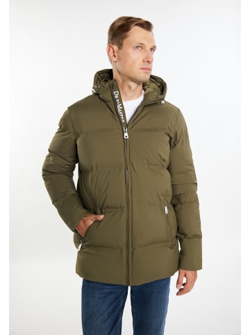 DreiMaster Maritim Herren Winterjacke Mit Wattierung in Militäroliv