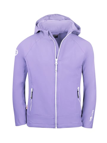 Trollkids Mädchen Softshelljacke "Kvalvika" in Lavender