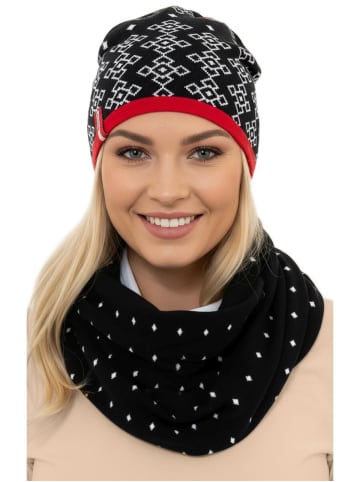 Almgwand Mütze HASELSPITZ in schwarz