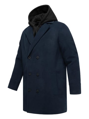 STONE HARBOUR Trenchcoat Darioon XX in Navy