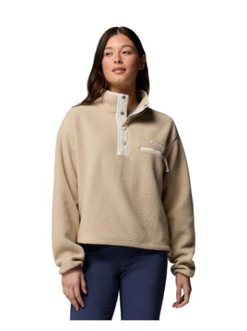 Columbia Helvetia II Cropped Half Snap Fleece in bunt
