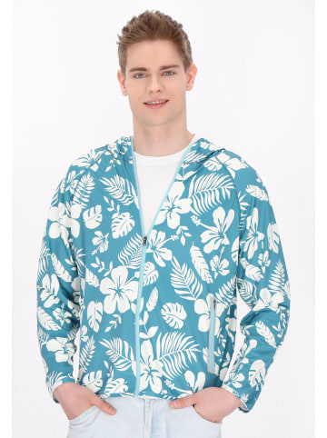 MO Men Jacket in Green White