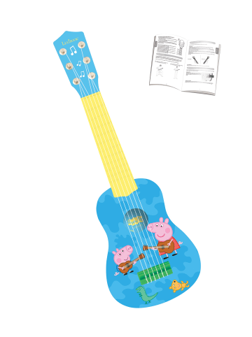 Lexibook Peppa Pig Meine Erste Gitarre – 53 cm