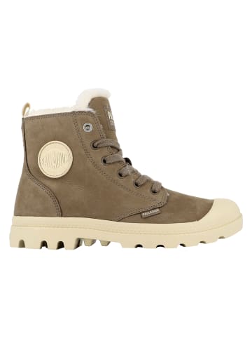 Palladium Schnürschuhe in Braun