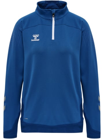 Hummel Jacke Mit Kurzem Reißverschluss Hmllead Woman Half Zip in TRUE BLUE