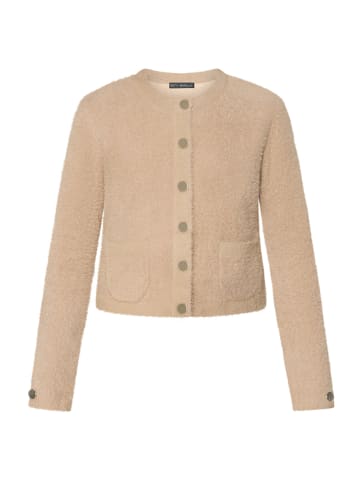 Betty Barclay Strick-Cardigan mit aufgesetzten Taschen in Natural