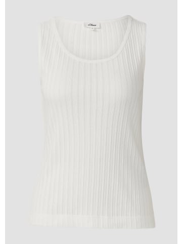 s.Oliver T-Shirt in 0210_ecru