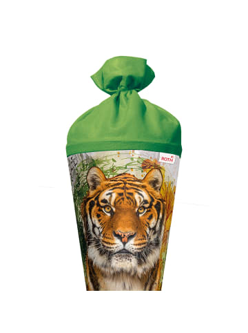 ROTH Schultüte groß Tiger 70 cm in Orange