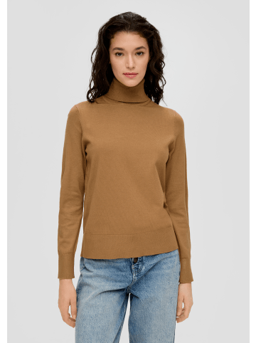 S. Oliver Pullover langarm in Braun