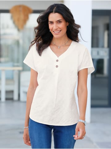 WITT WEIDEN Baumwollbluse in ecru