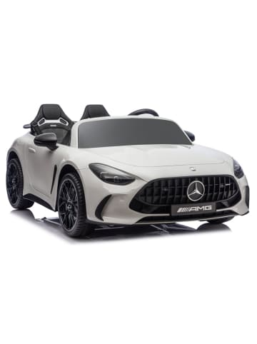 Wisam Mercedes AMG DK-GT63 24V Weißes batteriebetriebenes Fahrzeug