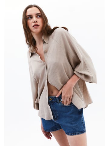 OXXO Hemdbluse FEATHER GRAY
