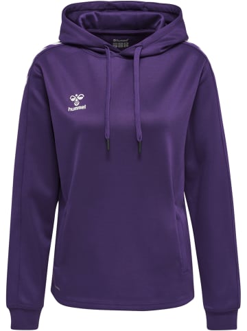 Hummel Hummel Kapuzenpullover Hmlcore Multisport Damen Atmungsaktiv Schnelltrocknend in ACAI/WHITE