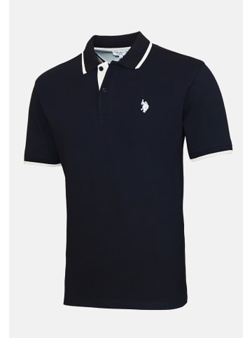 U.S. Polo Assn. Poloshirt in schwarz
